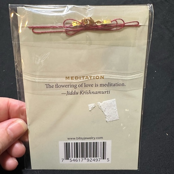 Red String Buddha Necklace - Picture 3 of 3